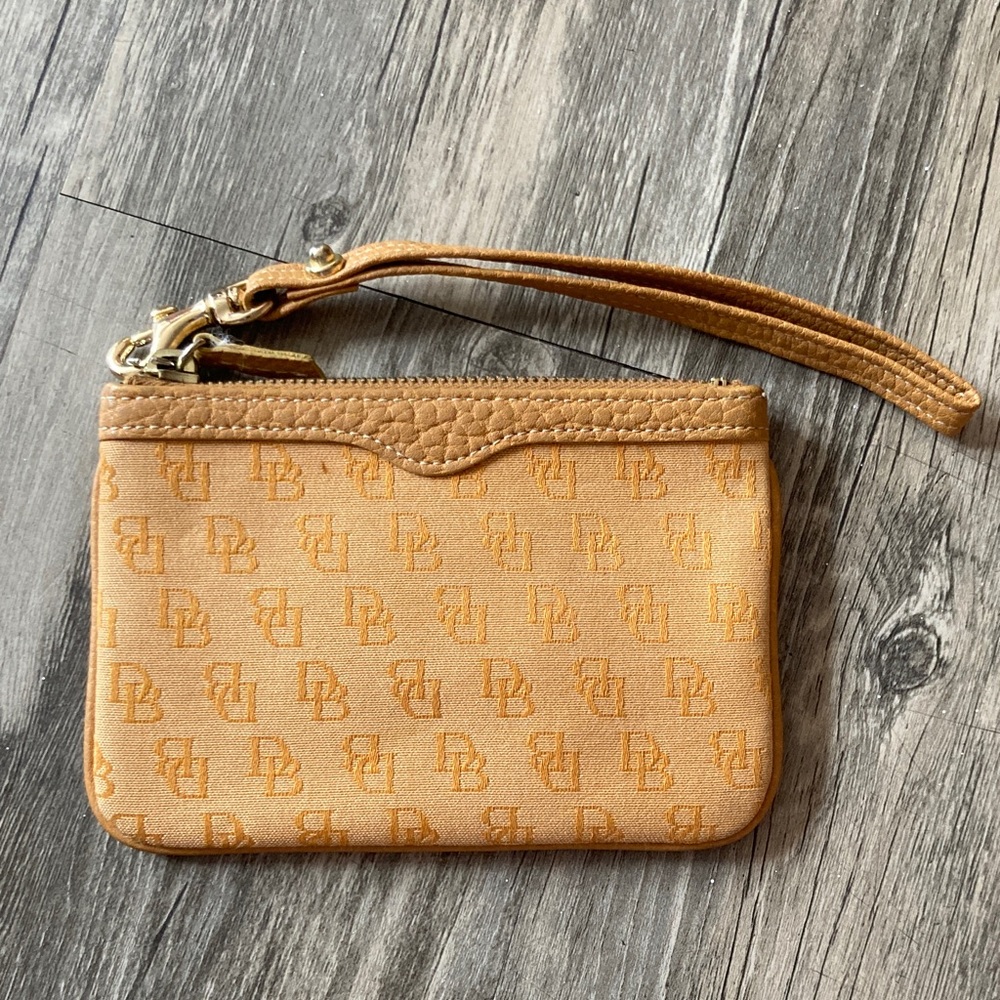 Dooney & Bourke Signature Wristlet.